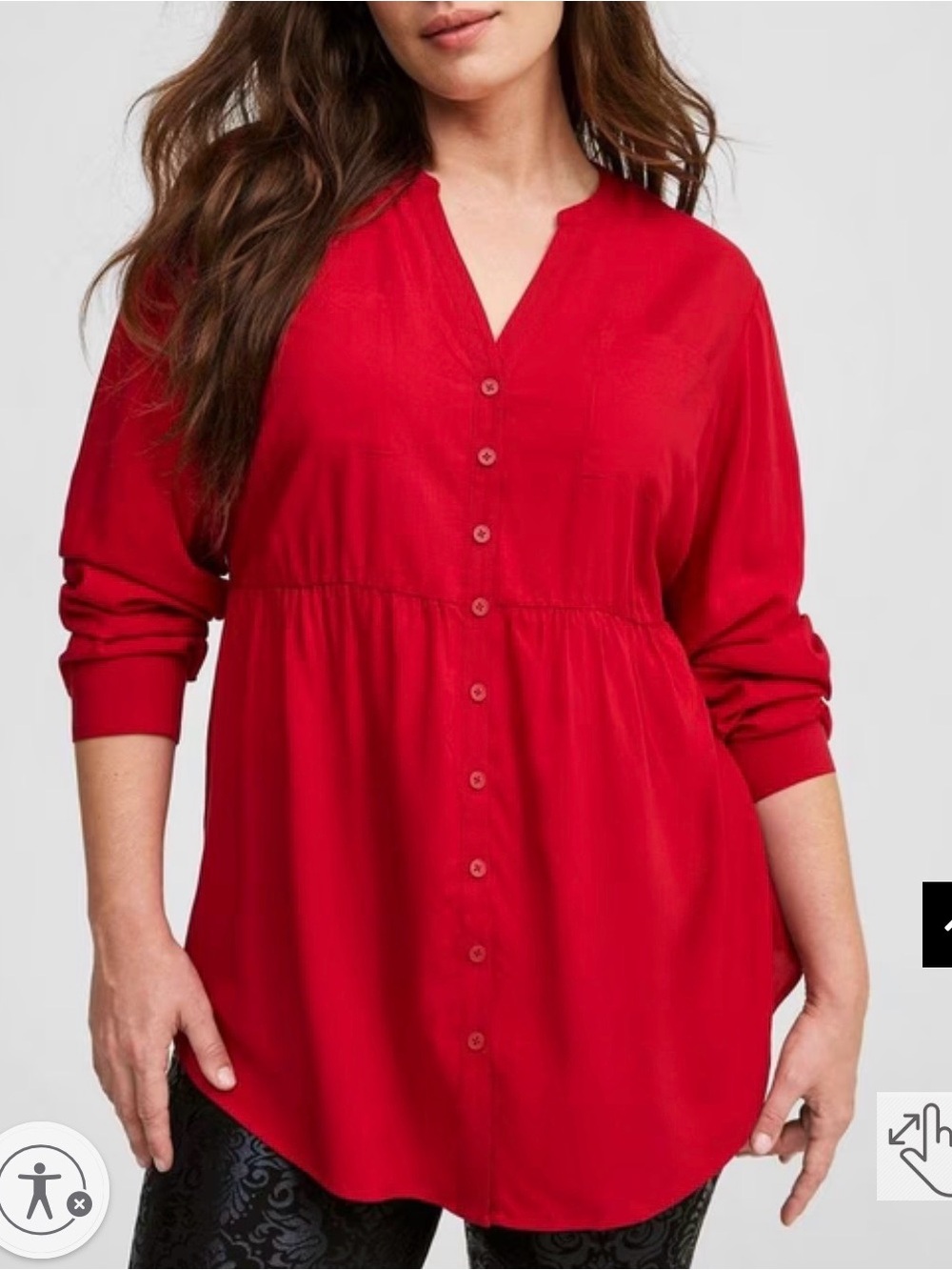 Torrid Emma Babydoll Tunic size 4x (26)